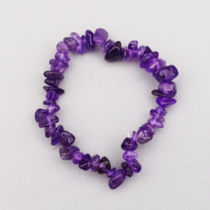 Amethyst Chip Bracelets Healing Crystal Gemstone