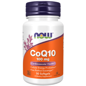CoQ10 100mg  50 Softgels