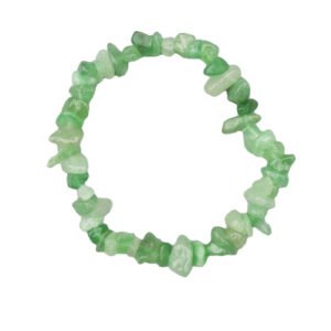 Green Aventurine Chip Bracelets Healing Crystal Gemstone