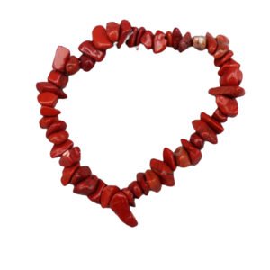 Red Jasper Chip Bracelets Healing Crystal Gemstone