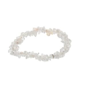Clear Quartz Chip Bracelets Healing Crystal Gemstone